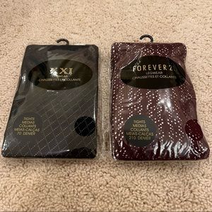 Forever 21 Twee Fishnet Tights Bundle (2 Pair)